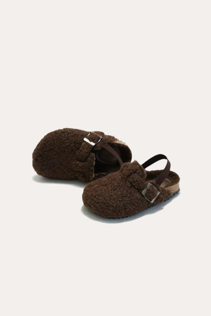 Teddy Sandals | Beige