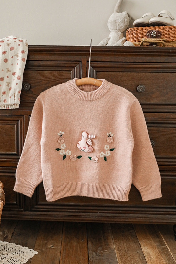 Rabbit Sweater | Pink