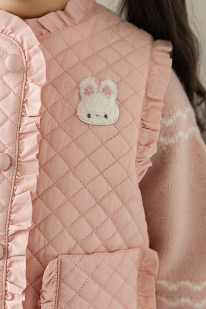 Bunny Gilet | Pink