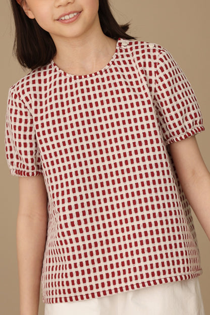 Rosaline Blouse | Red