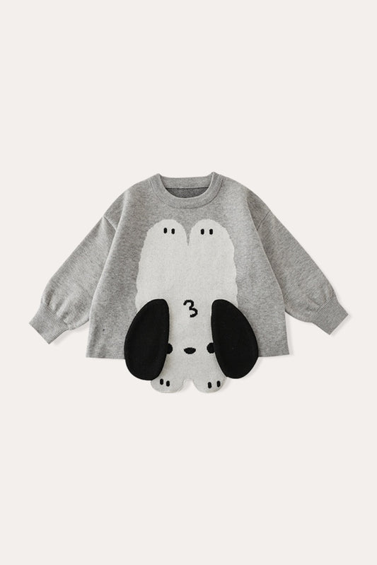Puppy Sweater | Gray