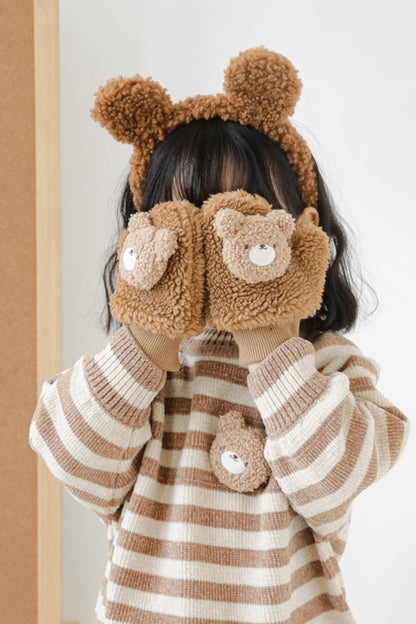 Teddy Bear Headband | Brown
