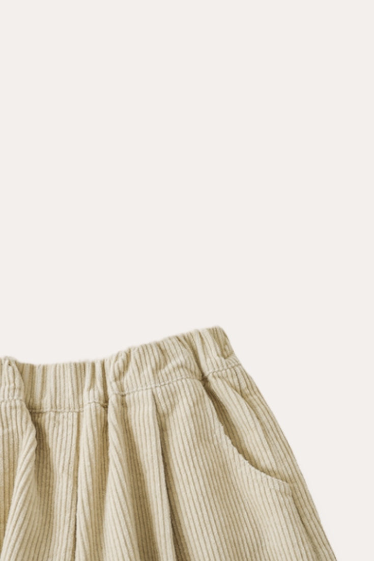 Naira Corduroy Trousers | Beige