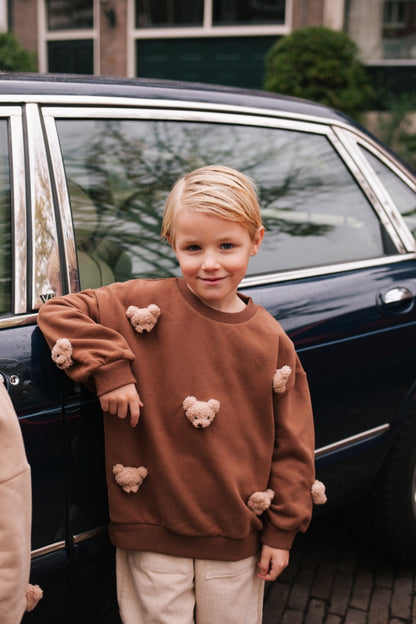 Bear Sweatshirt | Brown