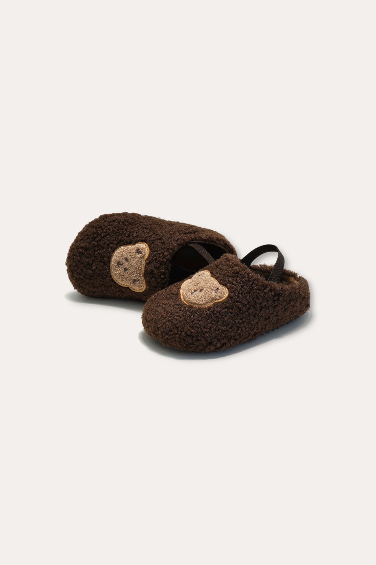 Teddy Bear Sandals | Brown