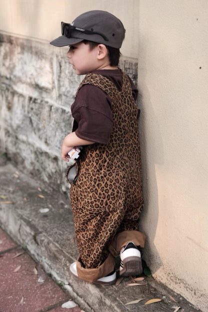 Leopard Jumpsuit | Brown