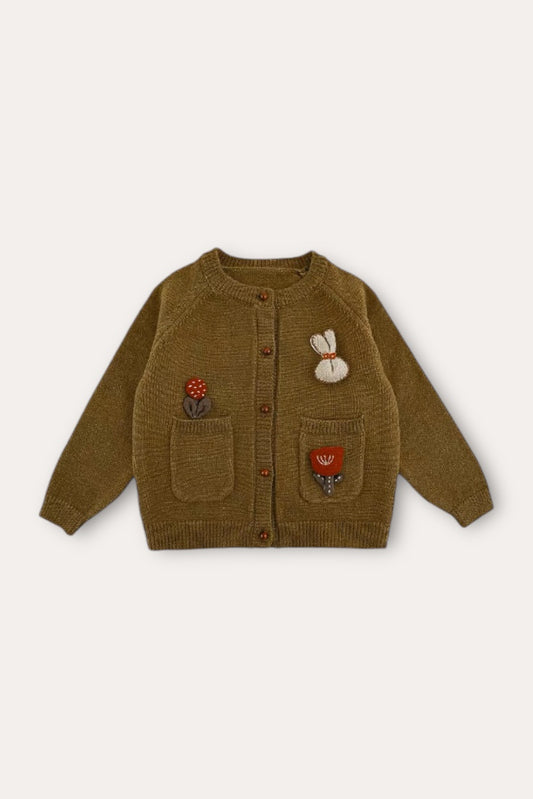 Chee Cardigan | Olive