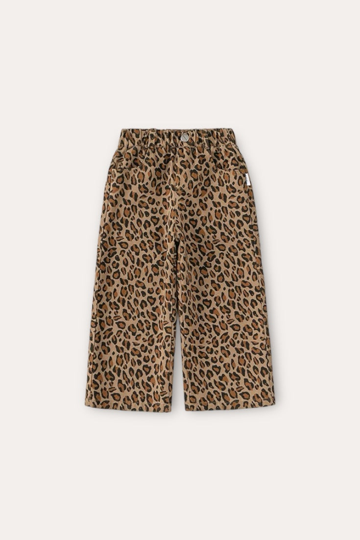 Leopard Trousers | Brown