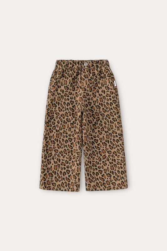 Leopard Trousers | Brown