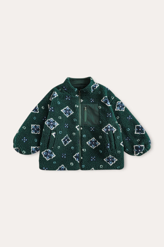 Flower Spike Jacket | Green