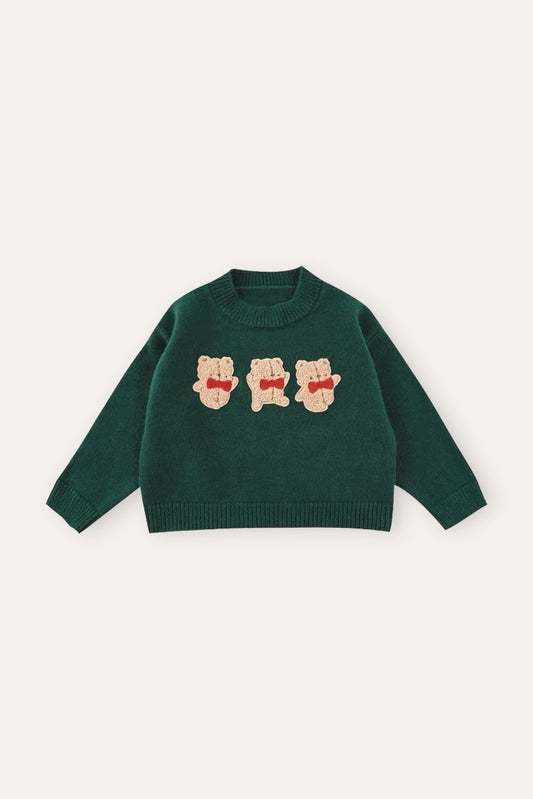 Teddy Bear Sweater | Green