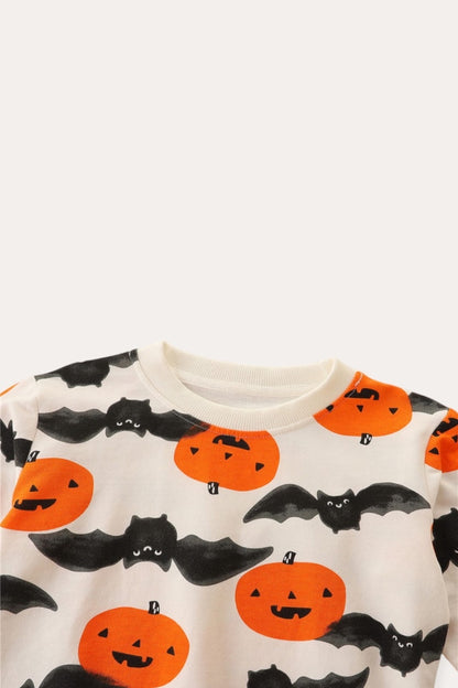 Pumpkin Sweatshirt | Beige