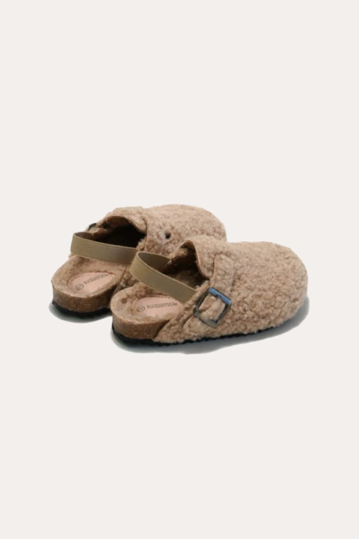 Teddy Sandals | Beige