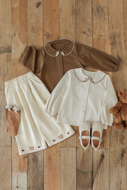 Bebe Bear Blouse | Brown