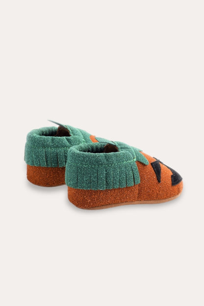 Pumpkin Suede Shoes | Orange