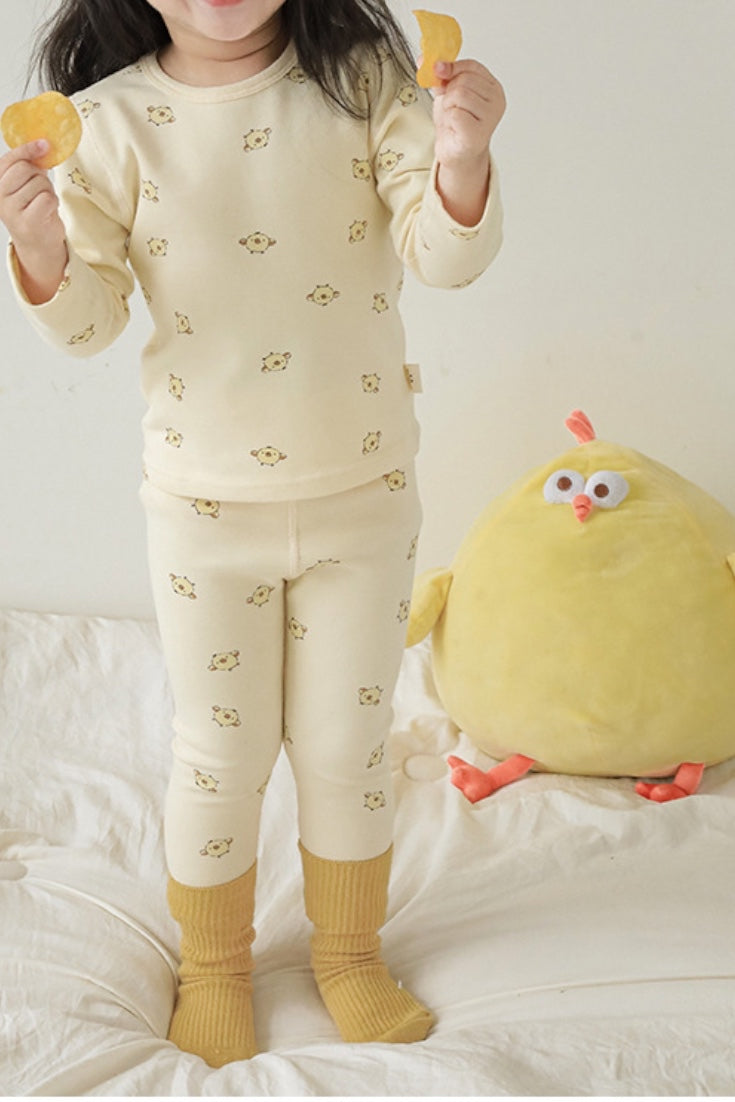 Duck Pyjamas | Beige