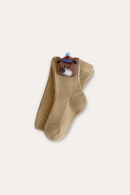 Teddy Bear Tights | Wine