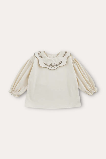 Loniya Blouse | Beige