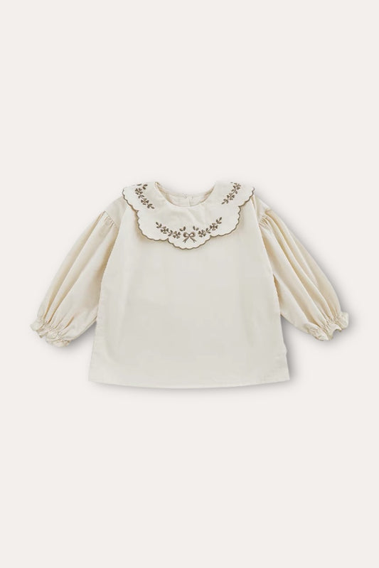 Loniya Blouse | Beige