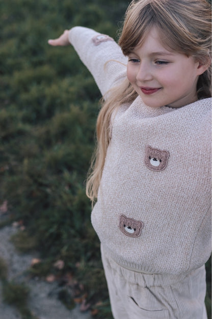 Teddy Bear Sweater | Beige
