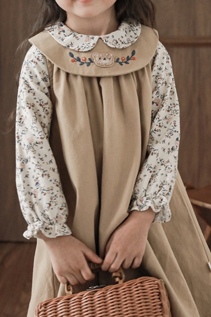 Britta Blossom Dress | Beige