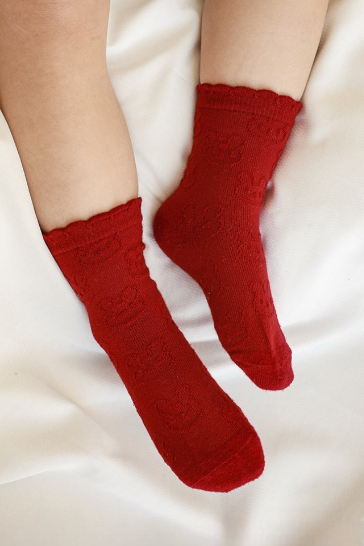 Reia Socks | Red