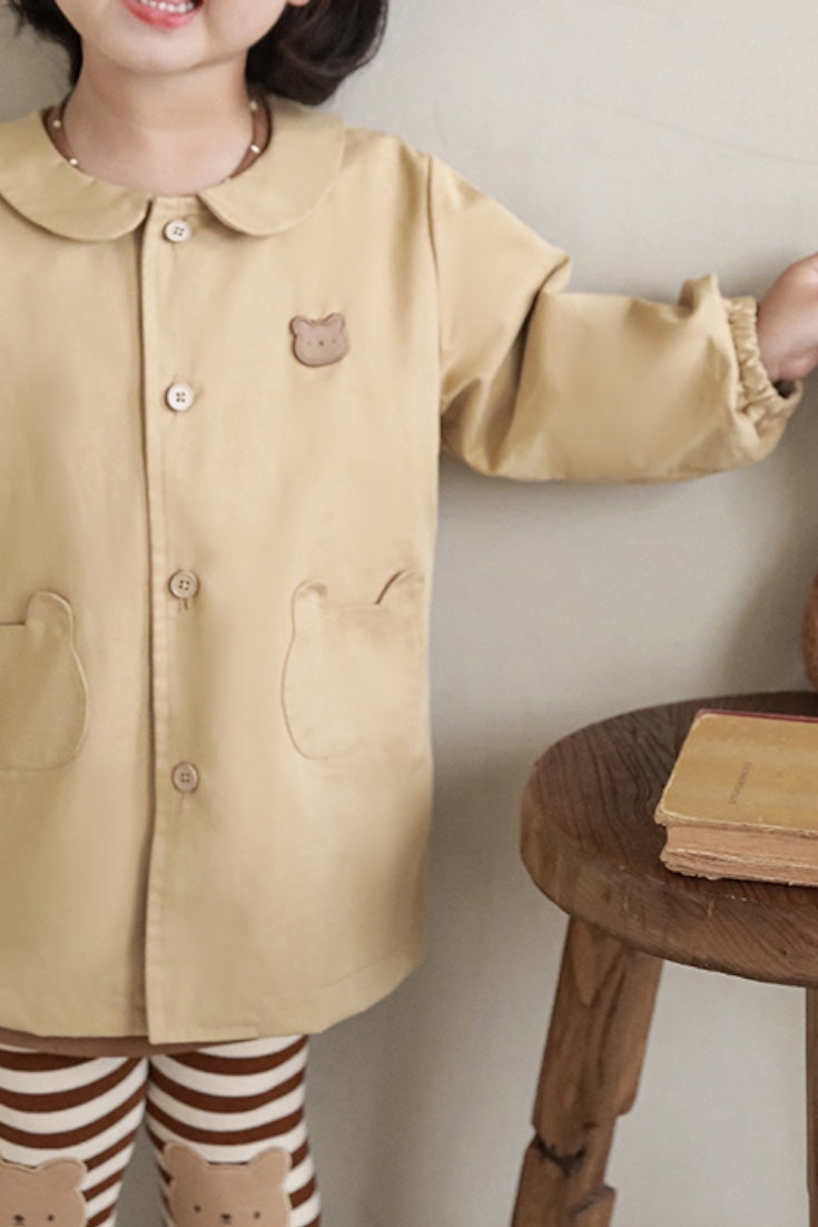 Teddy Bear Jacket | Vintage Khaki