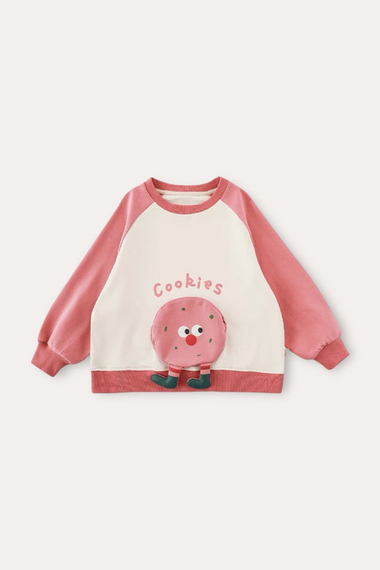 Cookies Sweatshirt | Pink