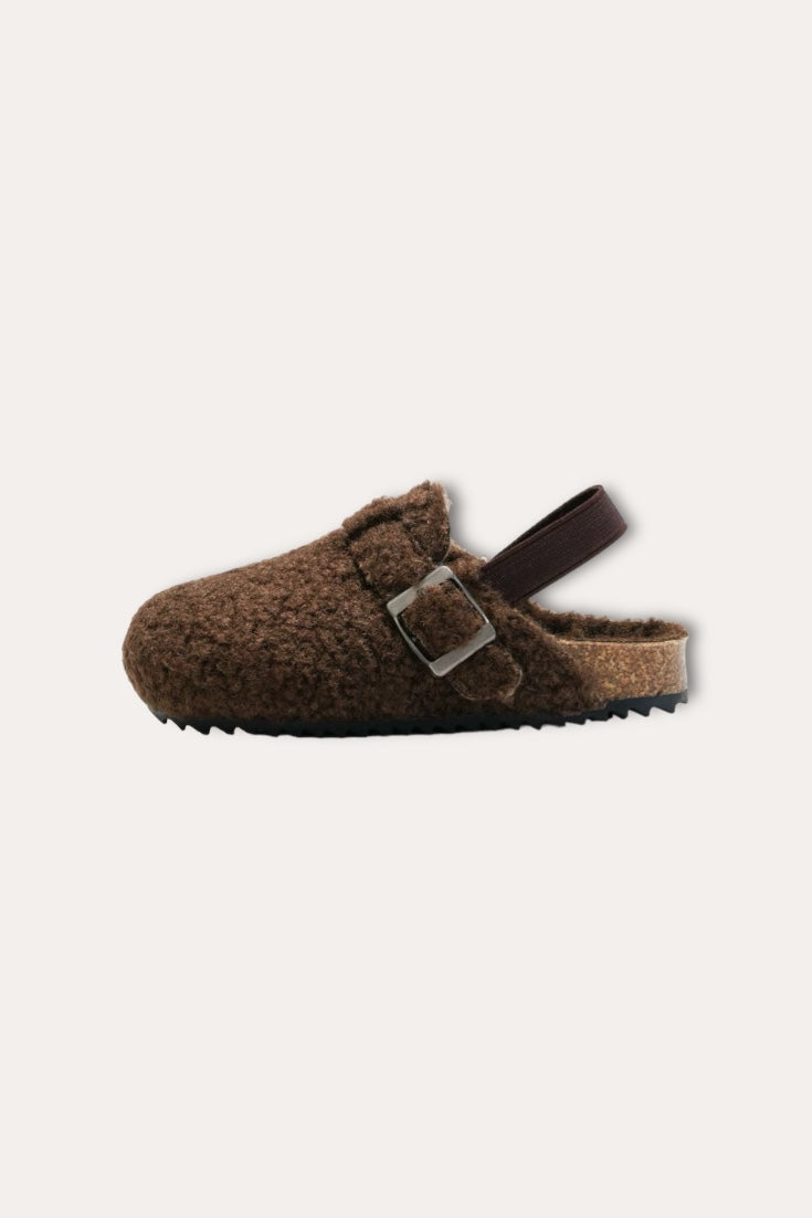 Teddy Sandals | Brown