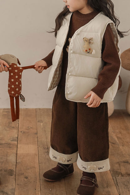 Rabbit Gilet | Beige