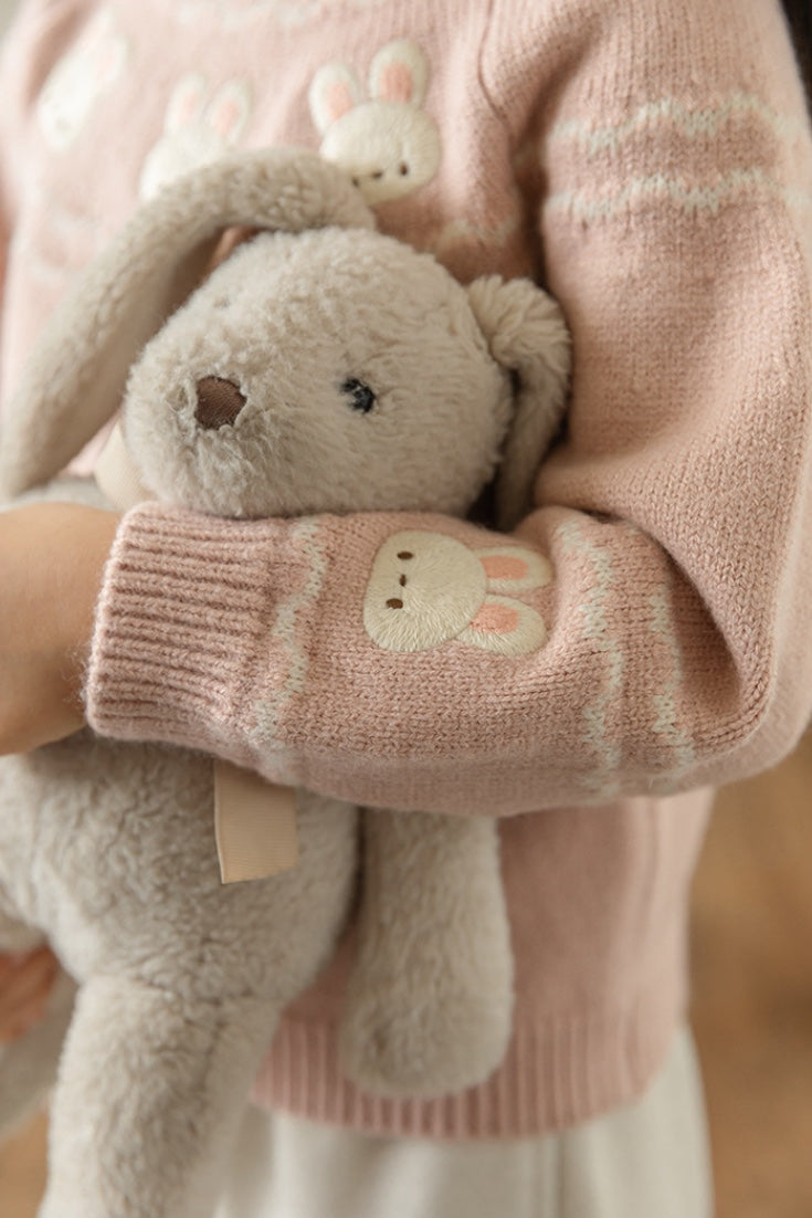 Teddy Bunny Sweater | Pink