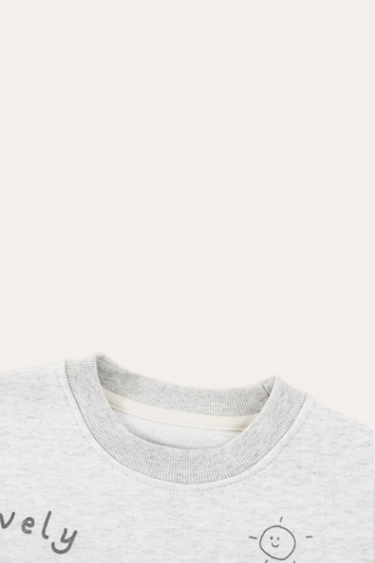 Enjoy Bear Sweatshirt | Gray