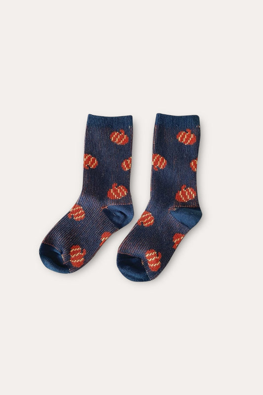 Pumpkin Socks | Dark Gray