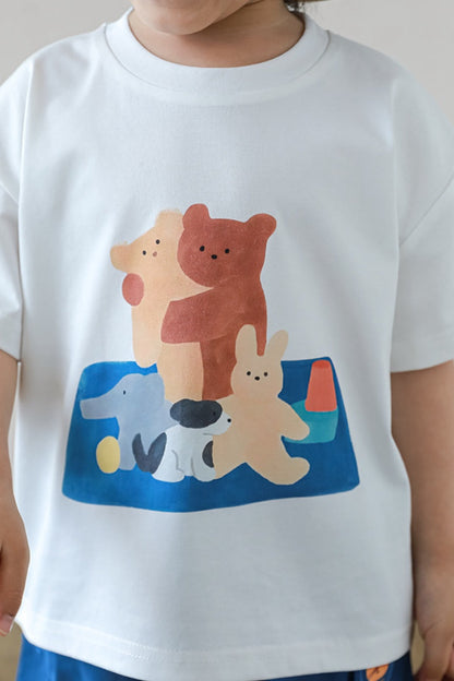 Teddy Bear T-shirt | Gray