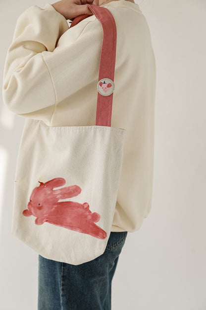 Happy Zoo Rabbit Bag | Beige