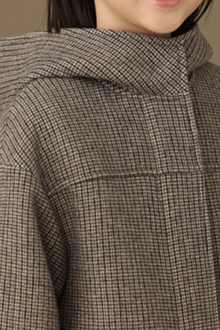 Bento Coat | Gray Brown