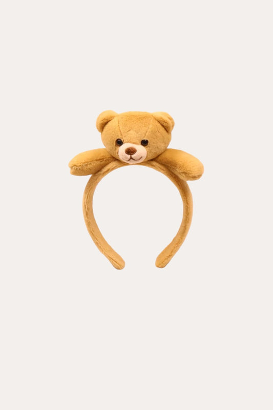 Teddy Bear Headband | Tiger Eye