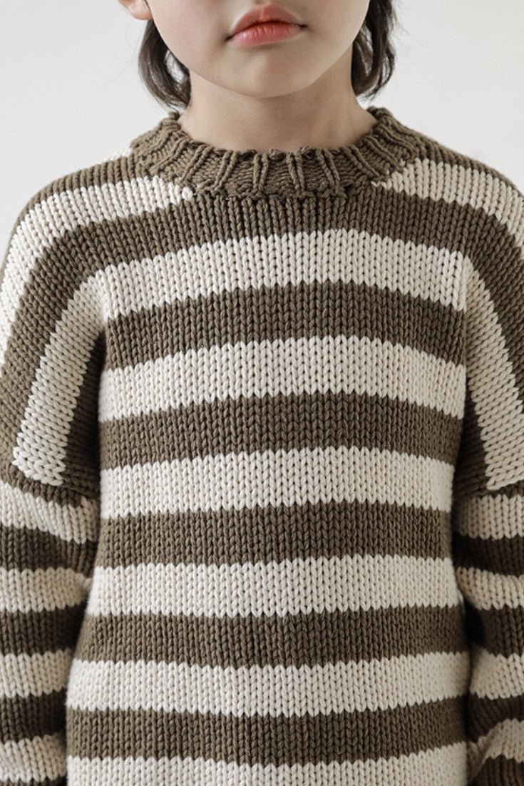 Vos Sweater | Tobacco Brown Beige