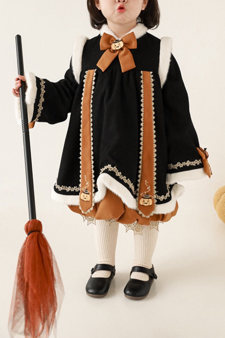 Halloween Witch Broomstick | Orange