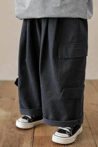 Stevi Cargo Trousers | Dark Gray