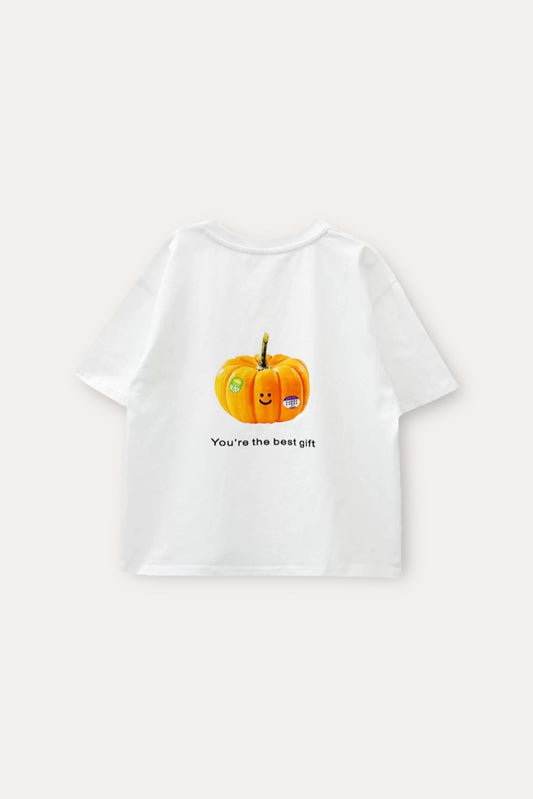 Pumpkin T-shirt | White