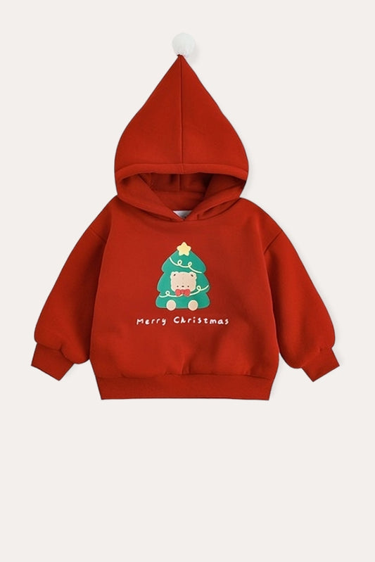 Merry Christmas Sweatshirt | Red