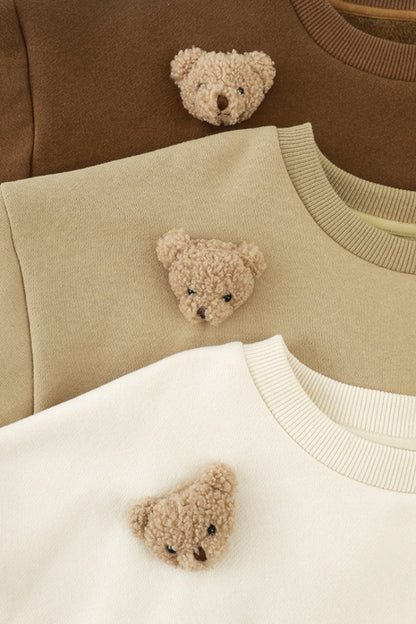 Bear Sweatshirt | Brown