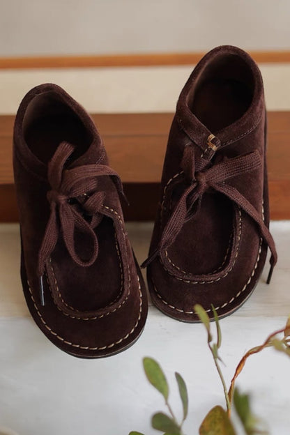 Moc Suede Shoes | Dark Brown