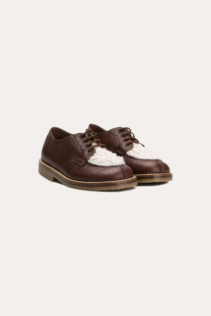 Nappa Moc Toe Shoes | Brown