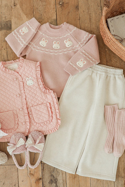 Bunny Gilet | Pink