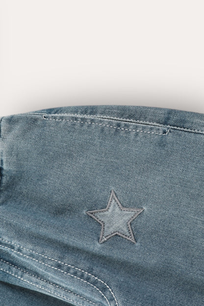 Star Jeans Trousers | Light Blue
