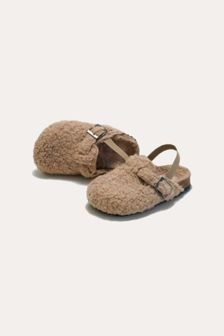 Teddy Sandals | Beige