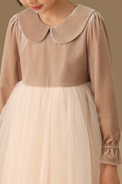 Ballerina Dress | Gray Pink