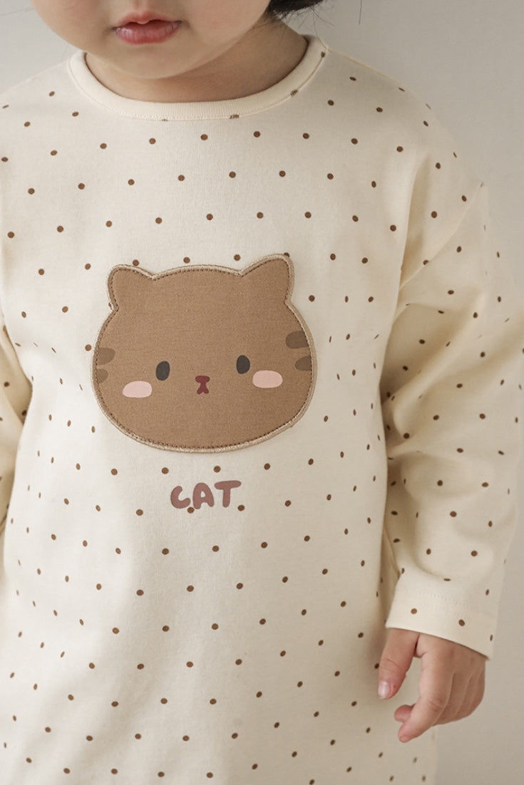 Kitten Shirt | Beige